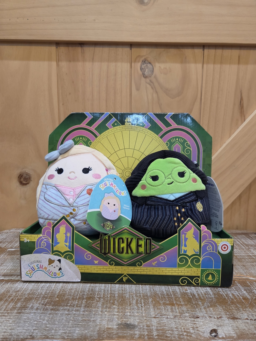 NIP | Squishmallos × Wicked Glinda & Elphaba 5" Plush Collectibles